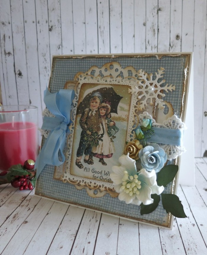 wishes for Christmas 3 - Cathy - Vintage Frost Basics